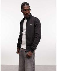 Schott Nyc - Logo Patch Harrington Jacket - Lyst