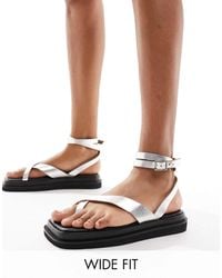 Simply Be - Simply Be Extra Wide Fit Sandals - Lyst