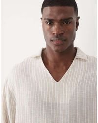 ASOS - Oversized Overhead Stripe Shirt - Lyst