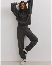 Aim'n - Donkerblauwe Classic Sweatpants - Lyst