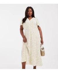 Vero Moda - Buttondown Maxi Dress - Lyst