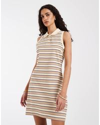 & Other Stories - Mini Dress With Button Collar Detail - Lyst