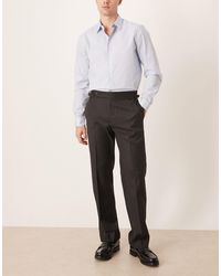 ASOS - Smart Straight Leg Trouser With Side Adjusters - Lyst