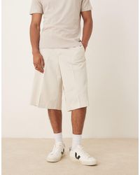 ASOS - Smart Co-ord Oversized Bermuda Shorts - Lyst