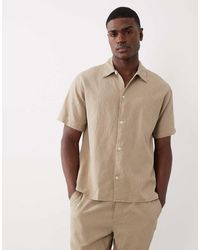 Jack & Jones - Co-ord Textured Shirt - Lyst