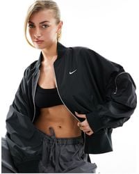 Nike - – essentials – oversize-bomberjacke - Lyst