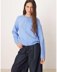 Jdy - Seam Detail Knitted Jumper - Lyst