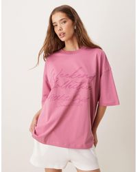 ASOS - Weekend collective – oversize-t-shirt - Lyst