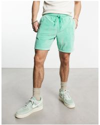 ASOS - Pantalones cortos verde salvia - Lyst