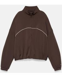 Pull&Bear - Flowy Jacket With Contrast Trims - Lyst