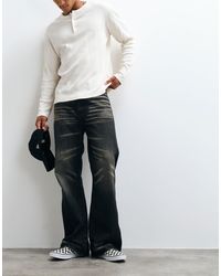 Cheap Monday - Jean bootcut délavé vintage boo - Lyst