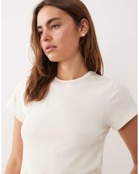 ASOS - Mix & Match Rib Pyjama Baby Tee - Lyst