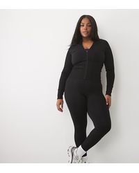 4505 - Curve Sculpting Seamless High Waist Gym leggings - Lyst
