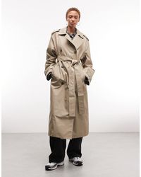 Weekday - Oversized Trenchcoat - Lyst
