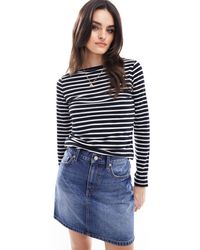 ASOS - Long Sleeve Striped T-shirt - Lyst