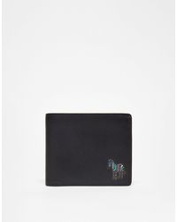 PS by Paul Smith - Multi Zebra Logo Leather Billfold Wallet - Lyst