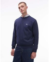 Vans - Left Chest Logo Regular Fit Sweatshirt - Lyst