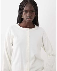 JJ Rebel - Long Sleeved Knitted Cardigan - Lyst