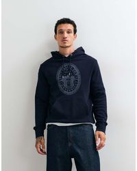 GANT - Varsity Chest Graphic Logo Hoodie - Lyst