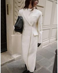 NA-KD - Double Breasted Structured Coat - Lyst