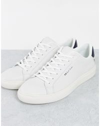 PS by Paul Smith - Rex Leather Zebra Logo Trainers - Lyst
