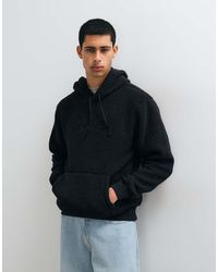 Gap - Chest Logo Teddy Borg Hoodie - Lyst