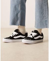 Vans - Knu Skool Trainers With Pearl Detailing - Lyst