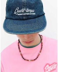 Pull&Bear - Bestickte denim-cap - Lyst