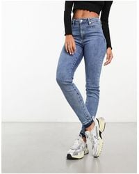 Mango - High Waist Skinny Jeans - Lyst