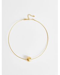 TOPSHOP - Ozzie Waterproof Stainless Steel Necklace - Lyst