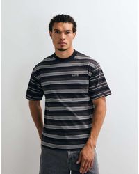 Vans - Pismo Gebreid T-Shirt Met Zwarte Streep - Lyst