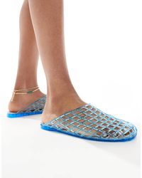 Cotton On - Cotton On Jade Jelly Mules - Lyst
