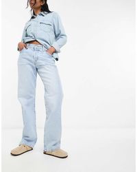 Levi's - Vaqueros Azules De Pernera Recta Estilo Años 90 Con Lavado Claro 501 De - Lyst