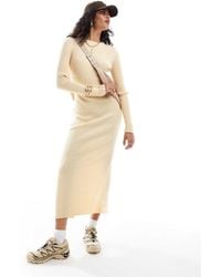 ASOS - Vestito Lungo Girocollo - Lyst