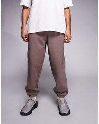 ASOS - Premium Oversized Joggingbroek Van Zware 400Gsm Stof - Lyst