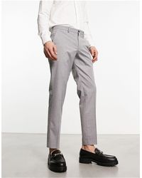 SELECTED - Cropped Smart Trousers - Lyst