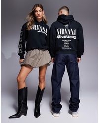 ASOS - Unisex Oversized Licence Hoodie With Nirvana Nevermind Prints - Lyst
