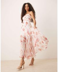 Forever New - Corset Maxi Dress - Lyst