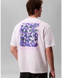 Calvin Klein - Somewhere Graphic Relaxed T-Shirt - Lyst