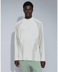 Nike - Tech Swoosh Logo Long Sleeve Top - Lyst