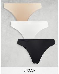 Weekday - Cat Seamless 3-Pack Thong - Lyst