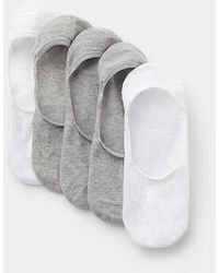 Tezenis - 5 Pairs Of Cotton Shoe Liners - Lyst