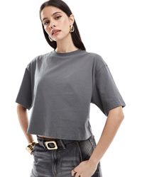ASOS - Boxy Cropped T-shirt - Lyst