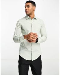 French Connection - Skinny Smart Shirt - Lyst