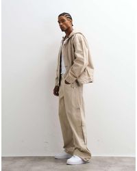 Liquor N Poker - Relaxed Baggy Fireman Clasp Jeans Co-Ord - Lyst