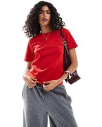 JJXX - T-Shirt Oversize Rossa - Lyst
