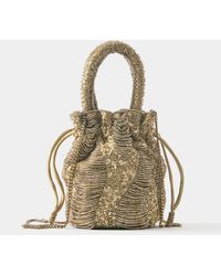 Pull&Bear - – mit perlen besetzte handtasche - Lyst