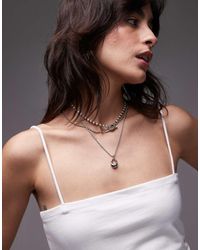 TOPSHOP - Bandeau-Top Met Spaghettibandjes - Lyst