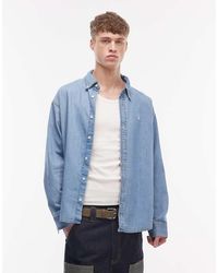 Carhartt - Lucas Long Sleeve Denim Shirt - Lyst