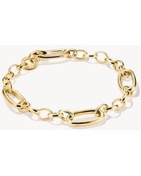 Thomas Sabo - Charm Bracelet With Three Connect Links-Plated - Lyst